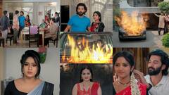 'నాగ పంచమి' సీరియల్ : అన్నావదినల్ని తన్ని తరిమేస్తానన్న మోక్ష.. పంచమి, మోక్షల కారుకి అగ్ని ప్రమాదం, కారులో చిక్కుకున్న పంచమి!