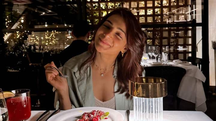 Samantha Ruth Prabhu celebrated her 37th birthday in Greece on Apil 28. Sharing the celebration pictures we have been waiting for, here is a look at some of them