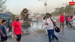 Eknath Shinde Mumbai Visit: महाराष्ट्र के सीएम एकनाथ शिंदे को रास्ते में दिखा दुर्घटनाग्रस्त डंपर, उठाया ये कदम, देखें तस्वीरें