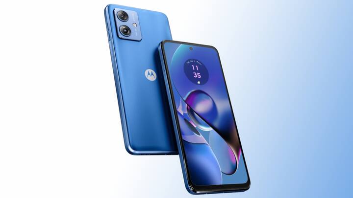 Moto G54 (Price: Rs 13,999 onwards) - The Moto G54 stands out with its comprehensive feature set, including a 6.5-inch full HD+ IPS LCD with a 120Hz refresh rate and a powerful MediaTek Dimensity 7020 chipset. It also boasts a rare 50-megapixel main sensor with OIS, complemented by an 8-megapixel ultrawide sensor and a 16-megapixel front-facing camera, alongside a massive 6,000 mAh battery with 33 W charging support, clean stock Android, stereo speakers, a water-repellent design, and a 3.5 mm audio jack.