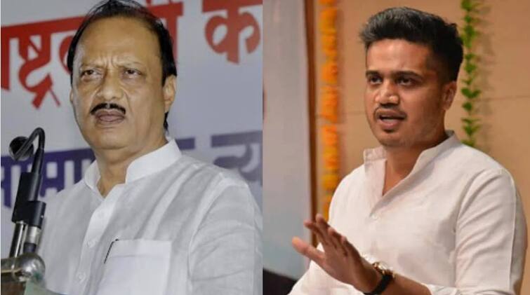 MLA Rohit Pawar Agrresive about Ajit Pawar Statement On sunanda pawar that no one force me to answered sunanda pawars question In Pune marathi news Rohit Pawar On Ajit Pawar : आईच्या योग्यतेवर अजितदादांचं भाष्य, रोहित पवारांचं जशास तसं उत्तर