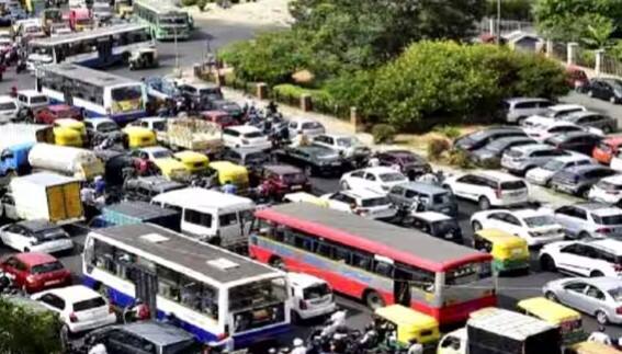 Bengaluru traffic alert issues for 20 days check routes timings   બેંગલુરુ શહેરમાં 20 દિવસ માટે  ટ્રાફિક એલર્ટ કરાયું જાહેર, જાણો શું છે કારણ 