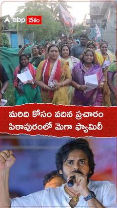 మరిది కోసం వదిన ప్రచారం.. పిఠాపురం ఎన్నికల సిత్రాలు