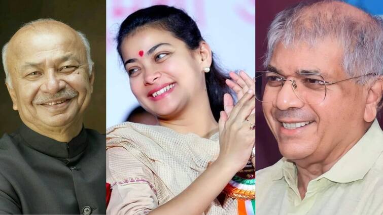 Prakash Ambedkar on Sushilkumar Shinde Praniti Shinde and Sushilkumar Shinde will join BJP after elections says Prakash Ambedkar Marathi News Prakash Ambedkar on Sushilkumar Shinde : प्रणिती शिंदे आणि सुशीलकुमार शिंदे निवडणुकीनंतर भाजपात प्रवेश करतील : प्रकाश आंबेडकर