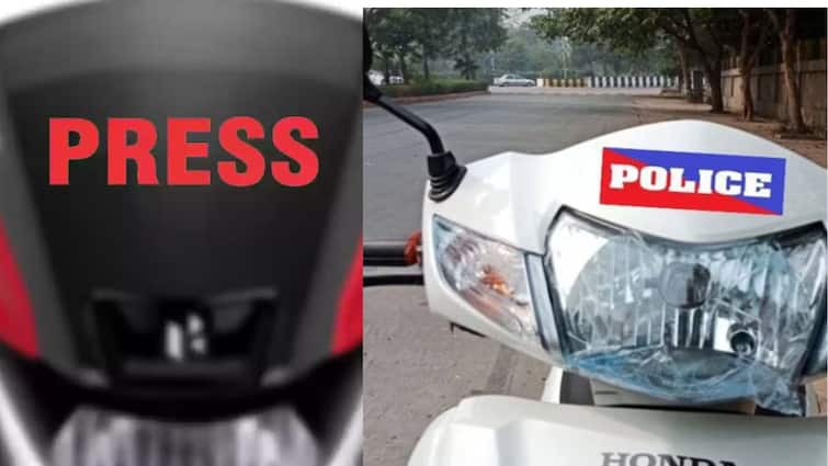 Unauthorized Stickers Banned on Private Vehicles Chennai Traffic Police wlll demand from today Vehicle Sticker : வாகன ஓட்டிகளே உஷார் - ஸ்டிக்கர்களை அகற்றாவிட்டால் இன்று முதல் அபராதம் - எவ்வளவு தெரியுமா?