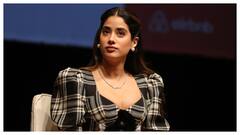 Janhvi Kapoor Slays In Black And White Checkered Dress At Airbnb Event - See Pics