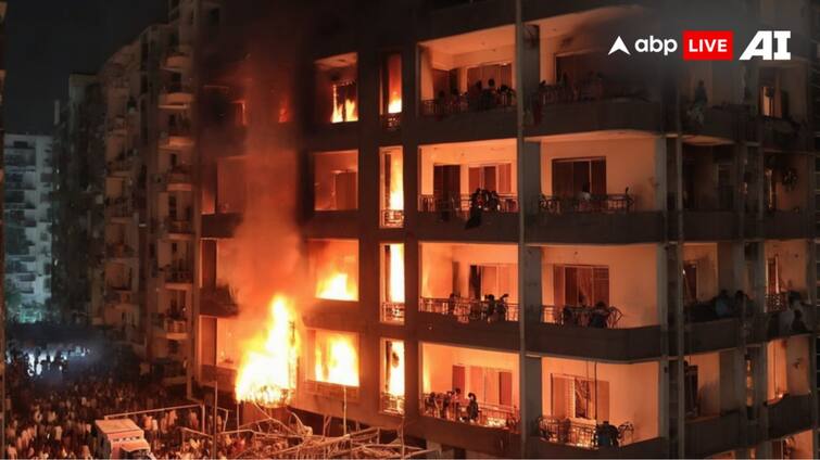 Kanpur News Fire in apartment residental area fire team controll fire ann Kanpur News: कानपुर में रिहायशी इलाके के अपार्टमेंट में आग से हड़कंप, दमकल कर्मियों ने आग पर पाया काबू