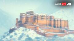 Snowfall In Jaipur: जयपुर में हुई भारी बर्फबारी, सफेद चादर में लिपटा दिखा हवा महल- देखें खूबसूरत तस्वीरें