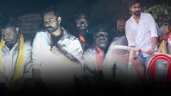 Panja Vaishnav Tej Election Campaign In Pithapuram | Pawan kalyan కోసం కదిలి వచ్చిన మెగా హీరో | ABP
