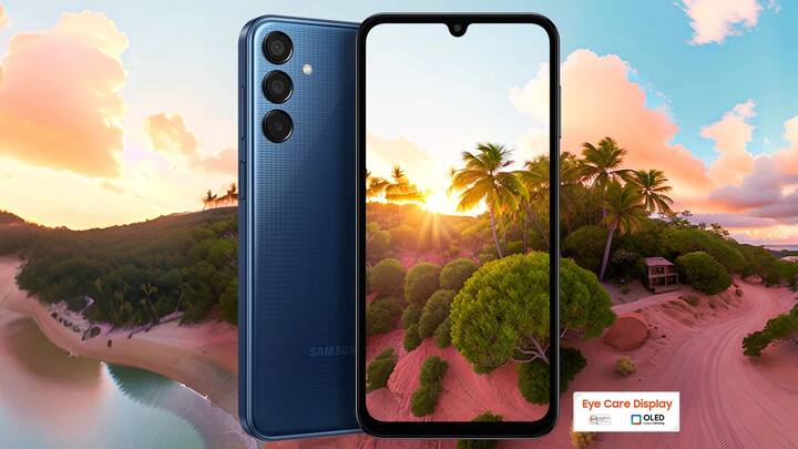 Samsung Galaxy M15 (Price: Rs 12,999 onwards) - Samsung's new Galaxy M15 boasts a 6.5-inch full HD+ Super AMOLED display with a rare 90 Hz refresh rate, offering vibrant colours. Powered by a MediaTek Dimensity 6100+ chipset and featuring a triple camera setup, including a 50-megapixel main sensor, the phone provides excellent value for its specs, despite lacking an included adapter for its 25W charging support.