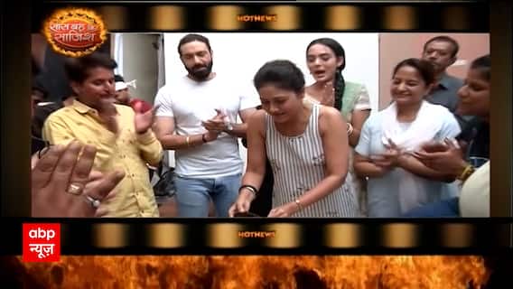 Teri Meri Doriyaann: Anita Kulkarni celebrates birthday with star cast on set | Hot News