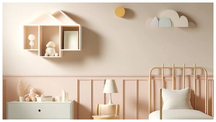 फर्नीचर का चुनाव: कमरे में ऐसा फर्नीचर रखें जो दिखने में अच्छा हो और काम में भी आये जैसे, बच्चों के बेड के नीचे दराज और पढ़ाई की मेज के साथ जगह बनी हो जहां किताबें रखी जा सकें.