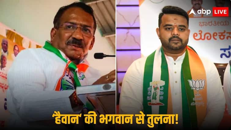 Karnataka Minister Ramappa Timmapur Compares Prajwal Revanna with Lord Krishna Create Controversy Prajwal Revanna News: सिद्धारमैया के मंत्री ने प्रज्वल रेवन्ना की भगवान कृष्ण से कर दी तुलना, BJP ने मांग लिया इस्तीफा