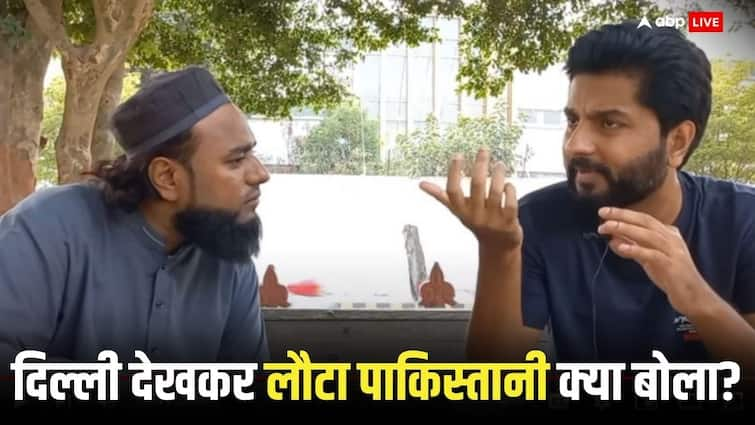 Sameer Kay Vlogs Video of Pakistani who came to India viral says Hindus will kill and eat this is wrong भारत आए पाकिस्तानी का वीडियो वायरल, कहा- ये जो कहते हैं हिंदू खा जाएंगे वो सच...