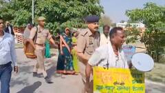 कौशांबी में नामांकन के दौरान निर्दलीय प्रत्याशी छेद्दू से अभद्रता, CO ने धक्के देकर बाहर निकाला