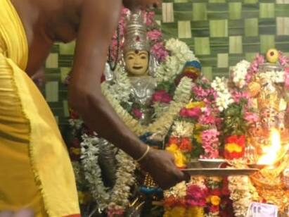 Karupanna Swami Bhavani Ceremony at Karur Sri Bhagwati Amman Temple - TNN கரூர் ஸ்ரீ பகவதி அம்மன் ஆலயத்தில் கருப்பண்ண சுவாமி பவனி விழா