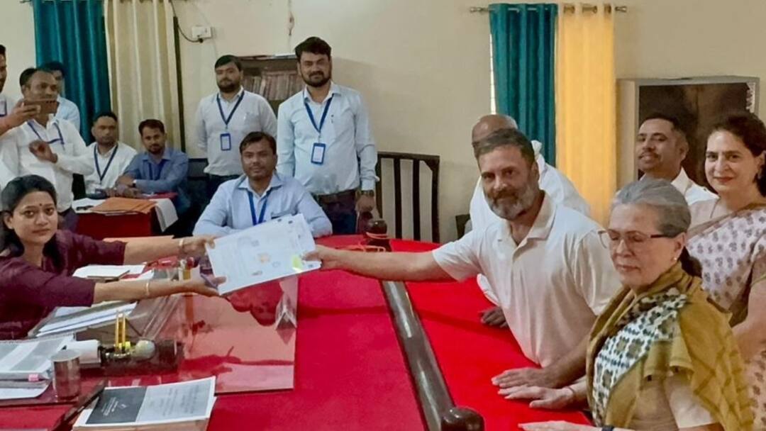 Rahul Gandhi Files Nomination From Congress Bastion Raebareli: WATCH Rahul Gandhi Files Nomination From Congress Bastion Raebareli: WATCH