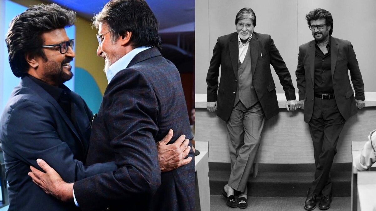 Vettaiyan Shooting Spot Superstar Rajinikanth Amitabh Bachchan Pics ...