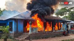 दौसा में रेप और हत्या के आरोपी के घर को पीड़िता के रिश्तेदारों ने किया आग के हवाले, कई झुलसे