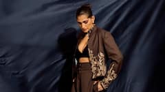 Kubbra Sait Gives A Sparkle Of Dusk In Pant Suit; See Pics