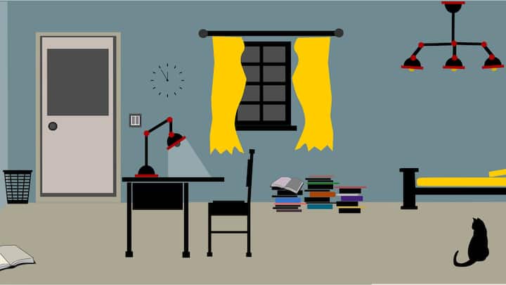 Study Room Decor Tips: কাটিয়ে দেওয়া যায় ঘণ্টার পর ঘণ্টা, যদি পড়ার ঘর হয় মনের মতো। ছবি: পিক্সাবে।