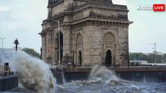 मुंबई में कल रात तक समुद्र में उठेंगी ऊंची लहरें, बीएमसी ने जारी की एडवाइजरी