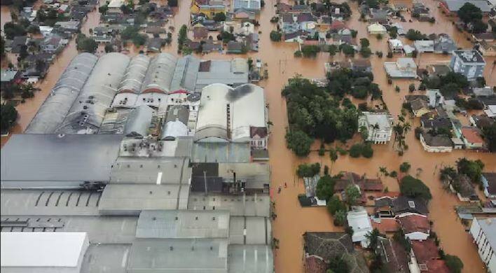 heavy rain in brazil 39 people dead more than 70 missing due to heavy rains in brazil Heavy Rain In Brazil : ਉਛਾਲ 'ਤੇ ਨਦੀਆਂ, ਸੜਕਾਂ ਤੇ ਪੁਲ਼ ਤਬਾਹ... ਮੀਂਹ ਨੇ ਤਬਾਹੀ ਭਾਰੀ ਮਚਾਈ, 39 ਦੀ ਮੌਤ