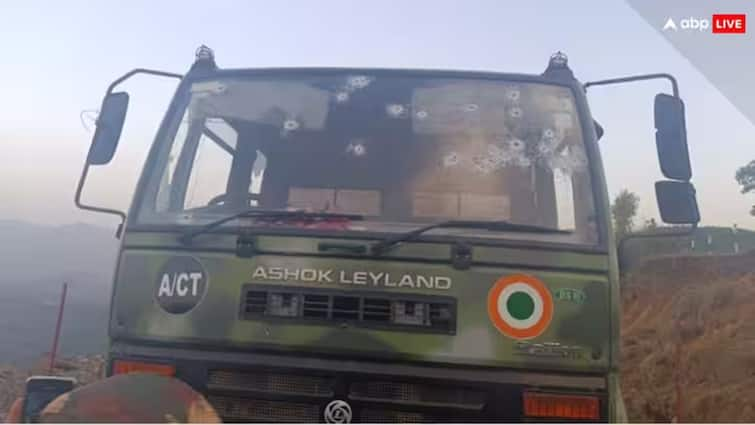 Jammu-Kashmir: IAF Soldier Dead, 4 More Injured As Terrorists Attack Security Vehicles In Poonch As Search Ops Launched