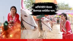 छोट्या पडद्यावरील अभिनेत्रीने घेतला बैलगाडा शर्यतीत भाग; नेमकं प्रकरण काय?