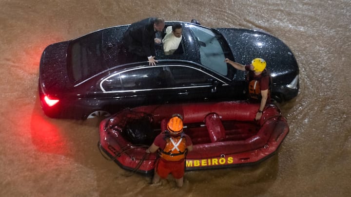 Brazil Rains & Floods Death Toll Rio Grande do Sul Brazil Rains & Floods Kill 39 People In Rio Grande do Sul, Over 70 Missing