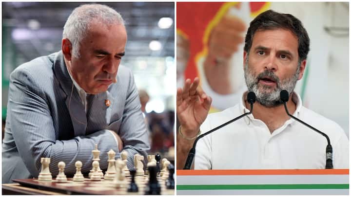 Rahul Gandhi Chess Garry Kasparov Reacts Post On Gandhi Goes Viral After Raebareli Nomination Garry Kasparov Reacts After Post On Rahul Gandhi Goes Viral, Says 'Can't Fail To See A Politician...'