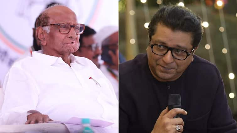 MNS chief Raj Thackeray on Sharad Pawar body language habit of constantly tapping on chair during interview Raj Thackeray: पवारसाहेब मुलाखत देताना सतत 'ती' एक गोष्ट का करतात? राज ठाकरेंनी सांगितला शरद पवारांच्या बॉडी लँग्वेजचा अर्थ