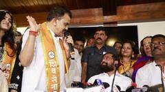 संजय निरुपम के दोबारा शिवसेना में शामिल होने पर एकनाथ शिंदे का बड़ा बयान- 'ये तो बस ट्रेलर है'