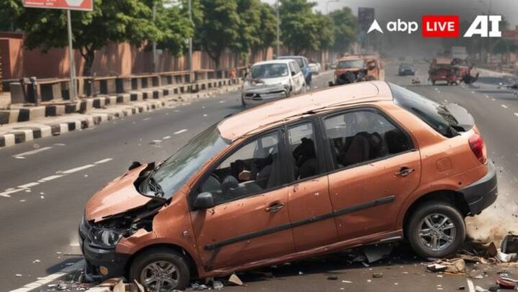 Sikar Car Accident Trinetra Ganesh Mandir Darshan 6 People Died ANN सीकर में श्रद्धालुओं की कार को अज्ञात वाहन ने मारी टक्कर, एक ही परिवार के 6 लोगों की दर्दनाक मौत