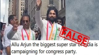Fact Check: காங்கிரஸ் கட்சிக்காக பிரச்சாரம் செய்தாரா நடிகர் அல்லு அர்ஜுன்? வைரலாகும் வீடியோ உண்மையா?
