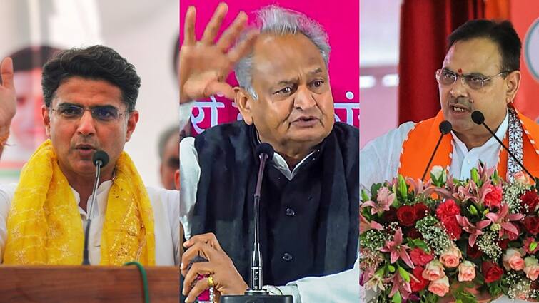 CM Bhajan Lal Sharma Ashok Gehlot Sachin Pilot demand for Election campaign out of Rajasthan ANN राजस्थान के BJP और कांग्रेस के दिग्गजों की बढ़ी डिमांड, इन राज्यों में थामी चुनाव प्रचार की कमान