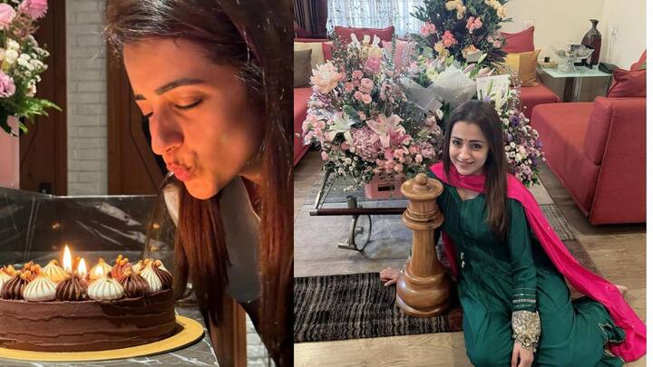 Trisha:நடிகை த்ரிஷா தனது பிறந்தநாள் கொண்டாட்ட புகைப்படங்களை இன்ஸ்டாகிராம் பக்கத்தில் வெளியிட்டுள்ளார்
