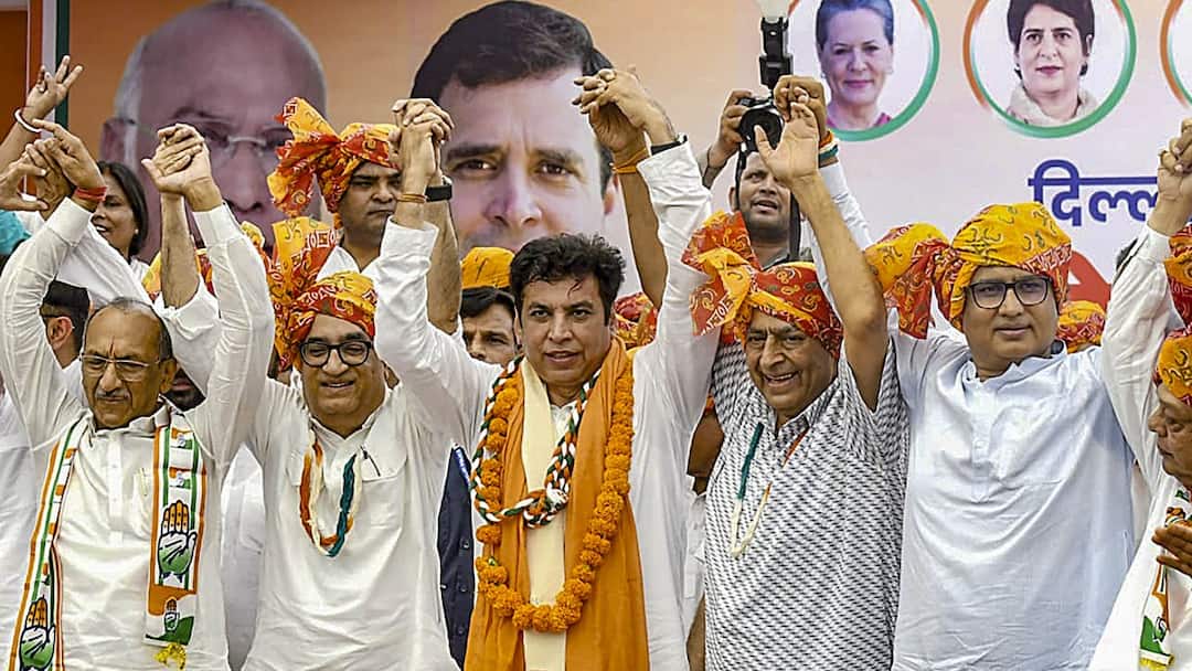 Devender Yadav Delhi Congress President Amid Arvinder Singh Lovely Rajkumar Chauhan Lok Sabha Election 2024 Devender Yadav Takes Charge As Delhi Congress President After Arvinder Singh Lovely Jumps Ship To BJP