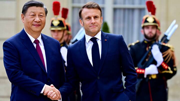 Xi Jinping In France Macron Urges China-Europe Coordination Amidst Ukraine War Beijing Russia EU Von Der Leyen Macron Urges China-Europe Coordination Amidst Ukraine War As Xi Says Beijing Is 'Neither Party Nor Participant'