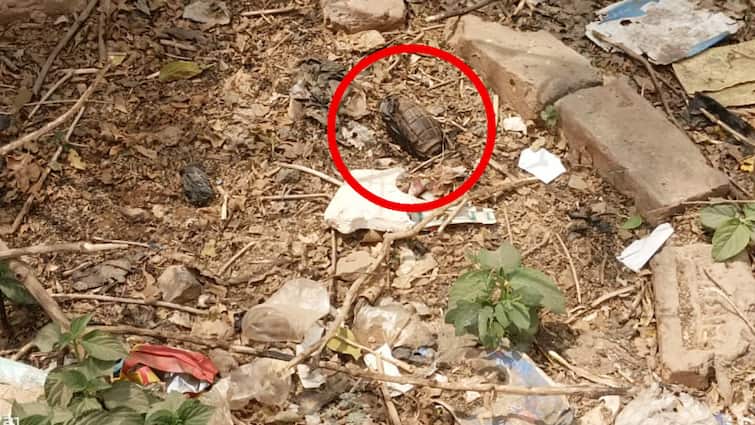 Munger Hand Grenade Found on Garbage Heap Panic Created After Seeing Bomb ANN Munger News: मुंगेर में कूड़े के ढेर पर मिला हैंड ग्रेनेड, मतदान केंद्र से 100 मीटर दूर बम देख मची अफरातफरी