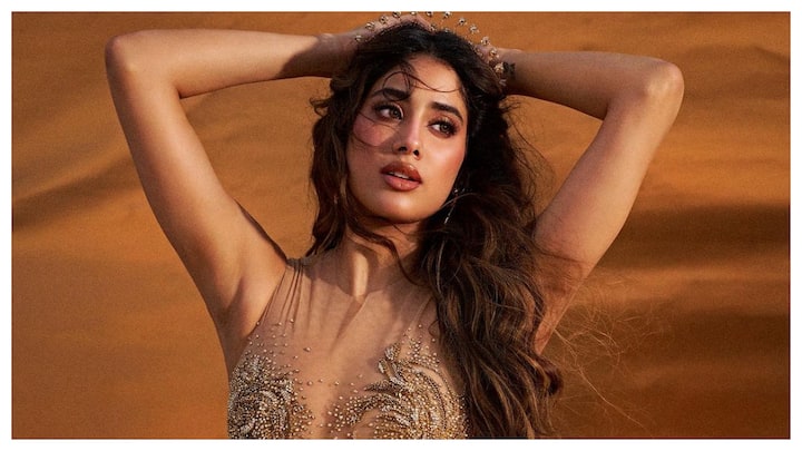 Janhvi Kapoor, who has recently started shooting for her upcoming film 'Sunny Sanskari Ki Tulsi Kumari' on Monday dropped mesmerising glimpses of her new photoshoot, looking like a goddess.