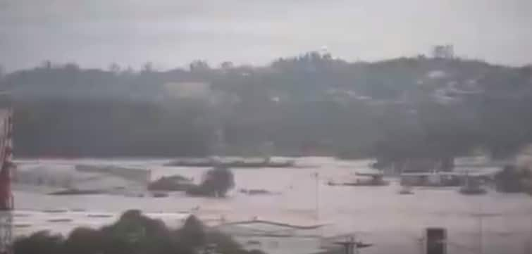 Video: Ferry boat capsizes in devastating floods in Brazil, boat sinks after crashing into bridge