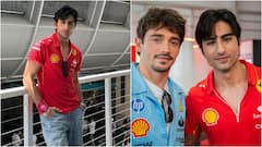 Ibrahim Ali Khan Poses With Charles Leclerc At Miami Grand Prix, Kareena Kapoor Reacts In Poo’s Style