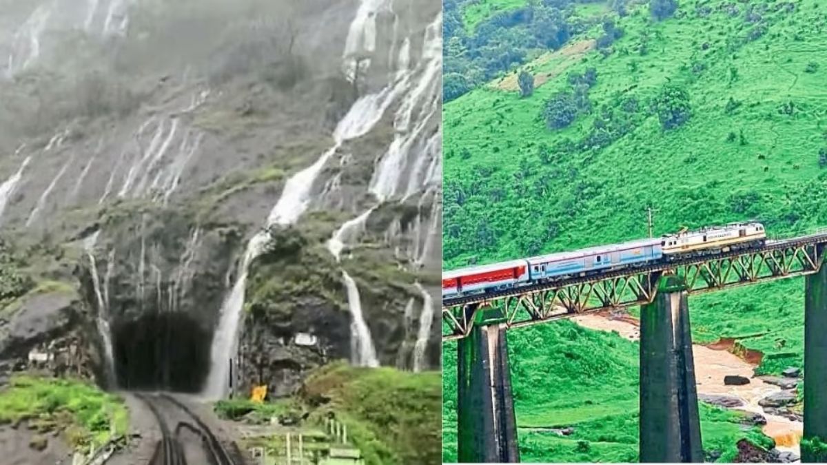 Travel : पर्यटक बोलतील Wow..जणू स्वर्ग भासावे महाराष्ट्रातील 'हे' ठिकाण! धबधबे.. धरण.. उंच पर्वत..बरंच काही..