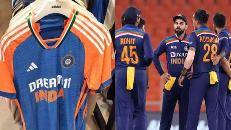 Team India Jersey for T20 WC 2024 Released T20 WC 2024: ટી-20 વર્લ્ડકપ માટે ટીમ ઇન્ડિયાની નવી જર્સી લોન્ચ , જુઓ વીડિયો