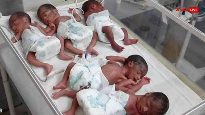 Woman gives birth to five girls simultaneously doctors and family all surprised viral news from bihar चौंकाने वाला मामला! महिला ने एक साथ पांच बच्चों को दिया जन्म, हर कोई रह गया हैरान