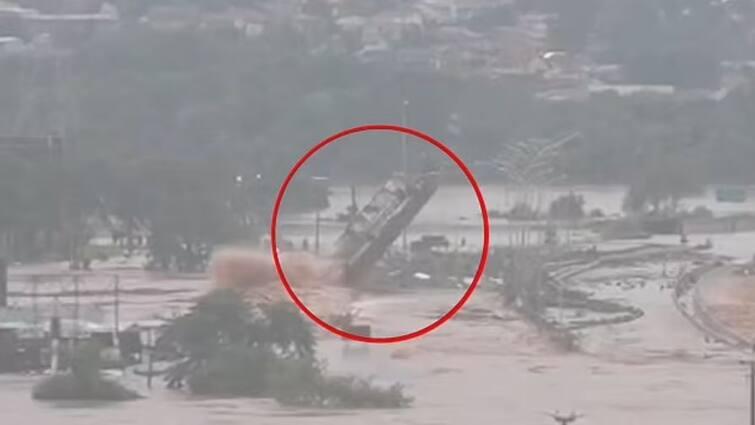 Brazil Boat Capsize Video Destruction due to floods in Brazil a heart-wrenching video of the boat capsizing has come out Brazil Boat Capsize Video: ਬ੍ਰਾਜ਼ੀਲ 'ਚ ਹੜ੍ਹਾਂ ਨਾਲ ਤਬਾਹੀ, ਕਿਸਤੀ ਪਲਟਣ ਦੀ ਰੂਹ ਕੰਬਾਊ ਵੀਡੀਓ ਆਈ ਸਾਹਮਣੇ