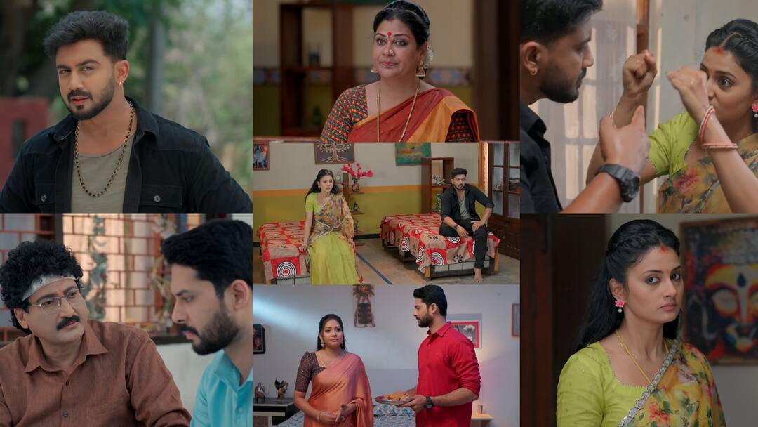 Satyabhama Serial Today May 6th: సత్యభామ సీరియల్: ఒకే గదిలో సత్య, క్రిష్లు వేరు వేరు కాపురం.. నందినిని మార్చుకోవడానికి హర్ష ప్రయత్నాలు! satyabhama serial today may 6th episode written update in telugu Satyabhama Serial Today May 6th: సత్యభామ సీరియల్: ఒకే గదిలో సత్య, క్రిష్లు వేరు వేరు కాపురం.. నందినిని మార్చుకోవడానికి హర్ష ప్రయత్నాలు!