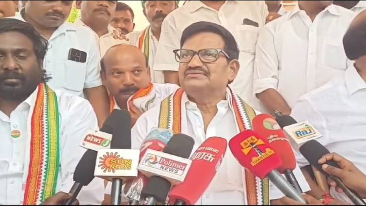 KS Alagiri says Congress Jayakumar death  Professional mercenaries might have done this - TNN தொழில் ரீதியான  கூலிப்படையினர் இதை செய்திருக்க கூடும் - காங். ஜெயக்குமார் உயிரிழப்பு குறித்து கே.எஸ். அழகிரி பேட்டி