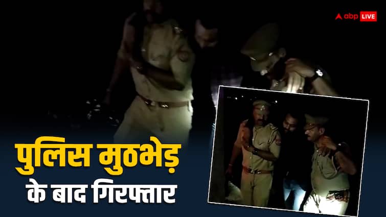 up Fake police robbed passengers came Madhya Pradesh to kanpur Police arrested criminals after encounter ann Kanpur News: यात्रियों से लूट के आरोपियों ने पुलिस पर चलाई गोलियां, जवाबी फायरिंग में एक बदमाश घायल, तीन गिरफ्तार